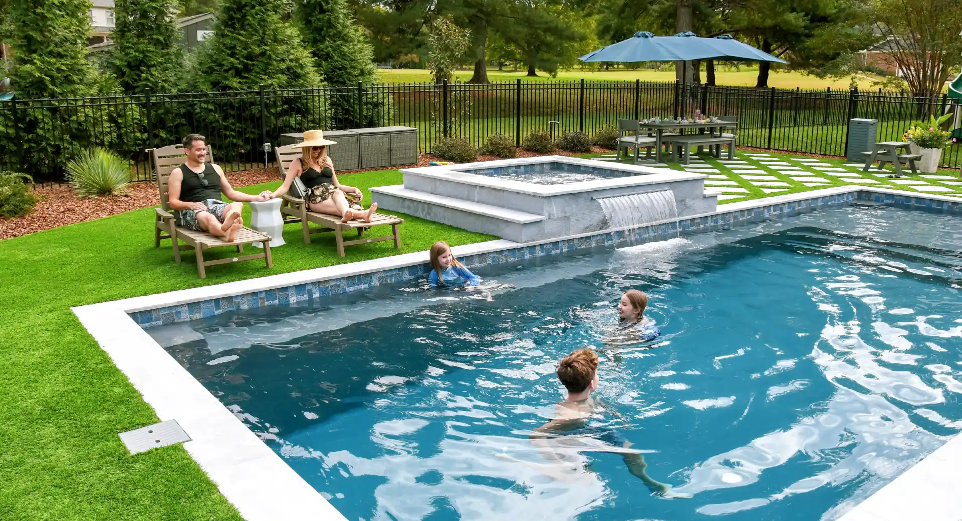 Create your own paradise at home with Aviva Pools Terre Haute