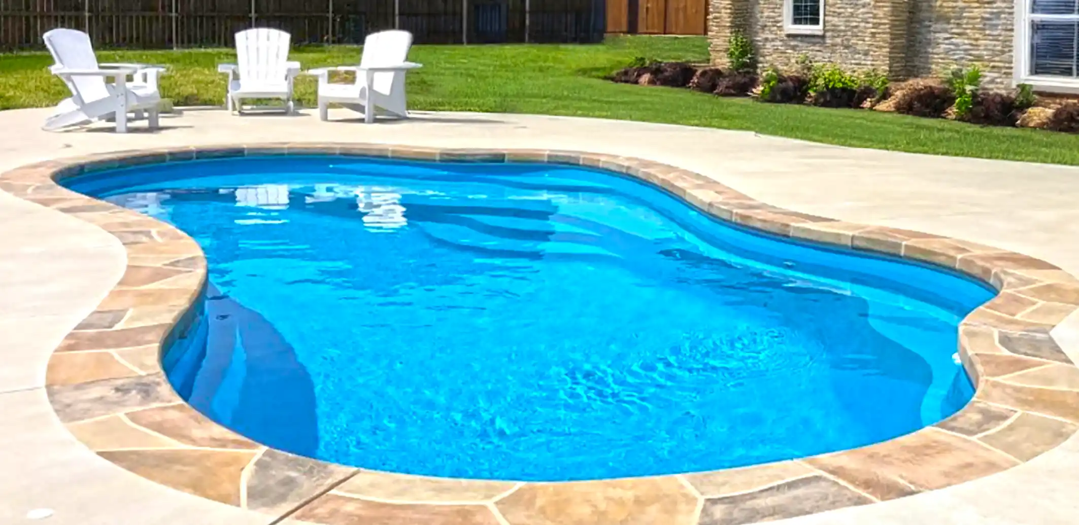 Key Features of the Eden Backyard Fiberglass Pool Design